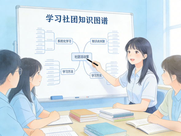 加入学习社团，构建系统化知识图谱，让学习更简单